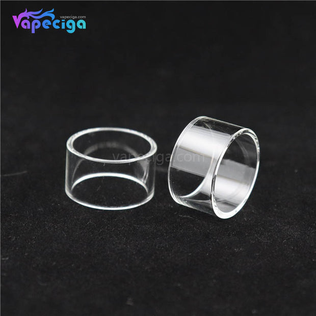 Straight YUHETEC 2ml Replacement Glass Tank Tube for Vandy Vape Berserker MTL RTA 2PCs