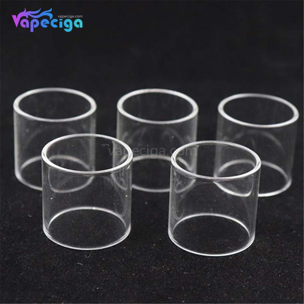 Straight YUHETEC 4.5ml Replacement Glass Tank Tube for Vandy Vape Berserker MTL RTA 5PCs