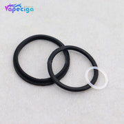 Black YUHETEC Sealing Ring Bag for Smok Stick V9 Max vape pen Kit Real Shots