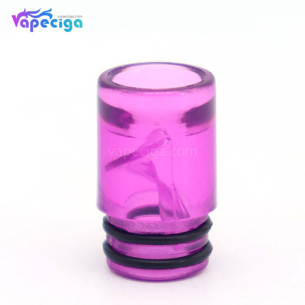 YUHETEC Splashproof Acrylic 510 Drip Tip Purple