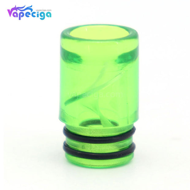 YUHETEC Splashproof Acrylic 510 Drip Tip Green