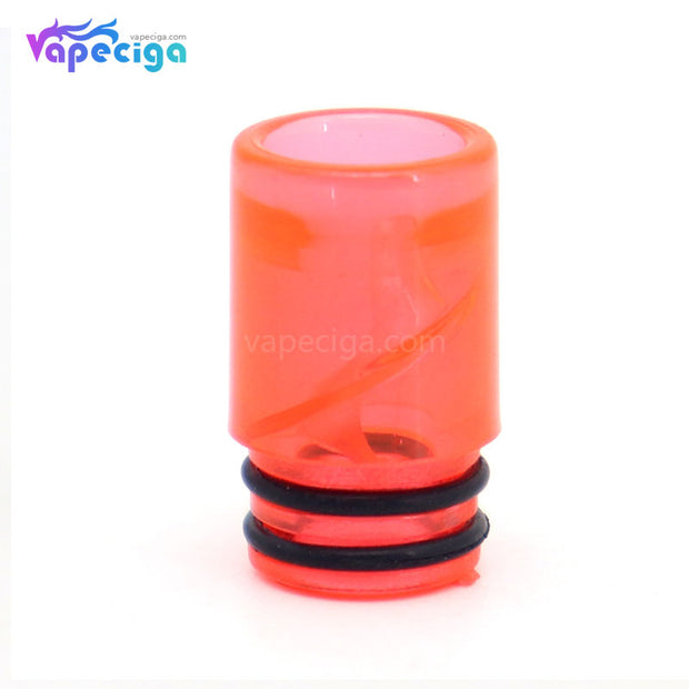 YUHETEC Splashproof Acrylic 510 Drip Tip Red