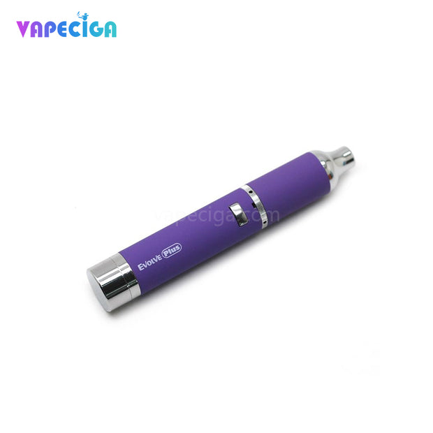 Purple Yocan Evolve Plus Wax Vaperizer 1100mAh Real Shots