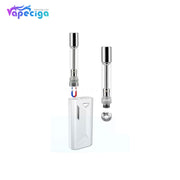 Pearl White Yocan Groote VV Box Mod 350mAh Atomizer