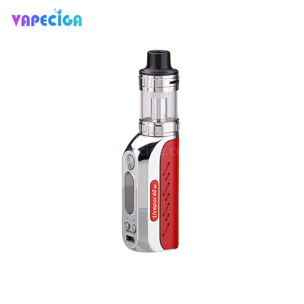 Red Yosta Livepor SE VW Mod Kit 1500mAh 60W