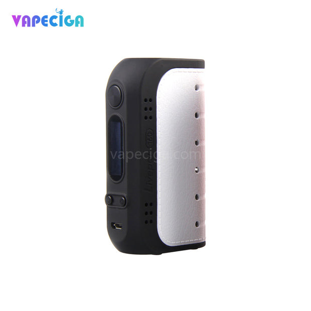 Black + White Yosta Livepor TC Box Mod 160W