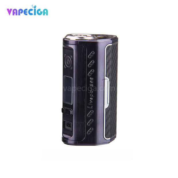 Black + Litchi Grain Yosta Livepor TC Box Mod 256W