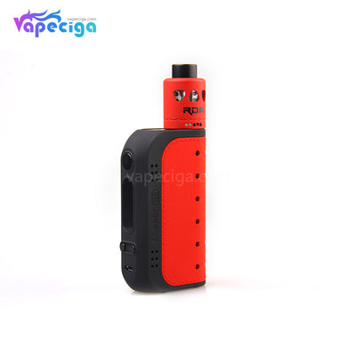 Black + Red Yosta Livepor TC Box Mod Kit with RDA 160W