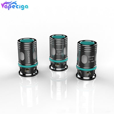 Coilhome TNT-VM1 Single Mesh Coil for Voopoo VINCI / VINCI R / VINCI X Pod System 0.3ohm 5 PCS