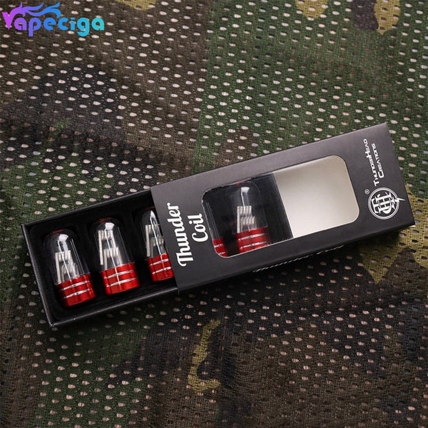 ThunderHead Creations THC Tauren MTL RTA Replacement Ni80 MTL Fused Clapton Coil 0.6ohm 10 pcs
