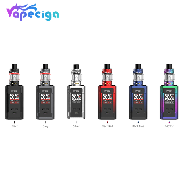 SMOK R-KISS 2 Kit 200W Box Mod with TFV18 Mini Tank