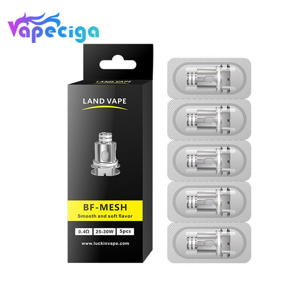 Land Vape BF Mesh Coil 0.4ohm 5Pcs