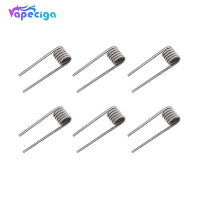 MECHLYFE Replacement Space Fused Clapton Coil Head for Ratel XS 0.3ohm 6PCs
