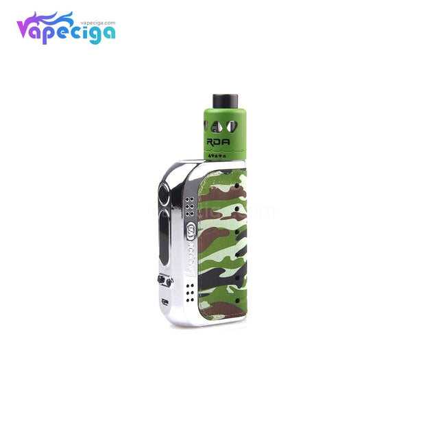 Chrome + Camouflage Yosta Livepor TC Box Mod Kit with RDA 160W