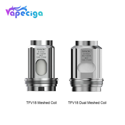 SMOK TFV18 Meshed Coils for SMOK TFV18 Sub Ohm Tank 3pcs