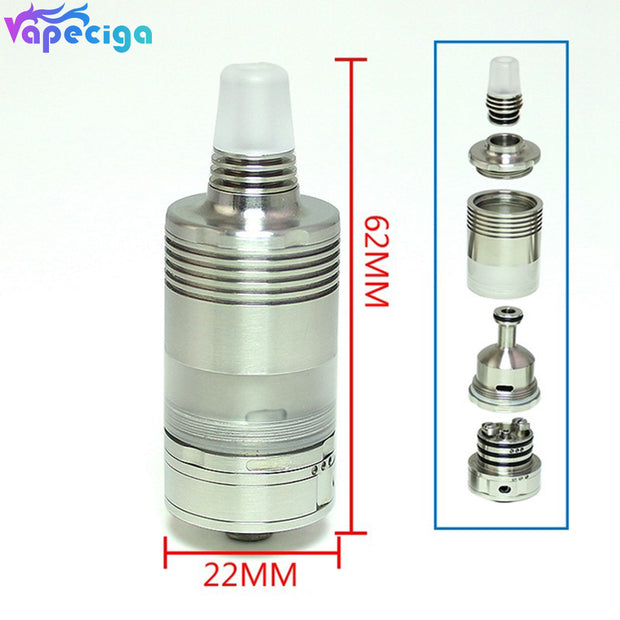SXK BY-kA V.9 V9 MTL RTA Rebuildable Atomizer 3ml 22mm 5pcs