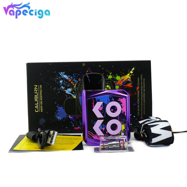 Uwell Caliburn KOKO 15W Prime Kit Pod System 690mAh Standard Version