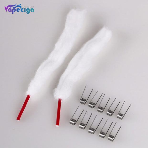 Vapefly KA1 0.6ohm Heating Wire & Cotton for TGO